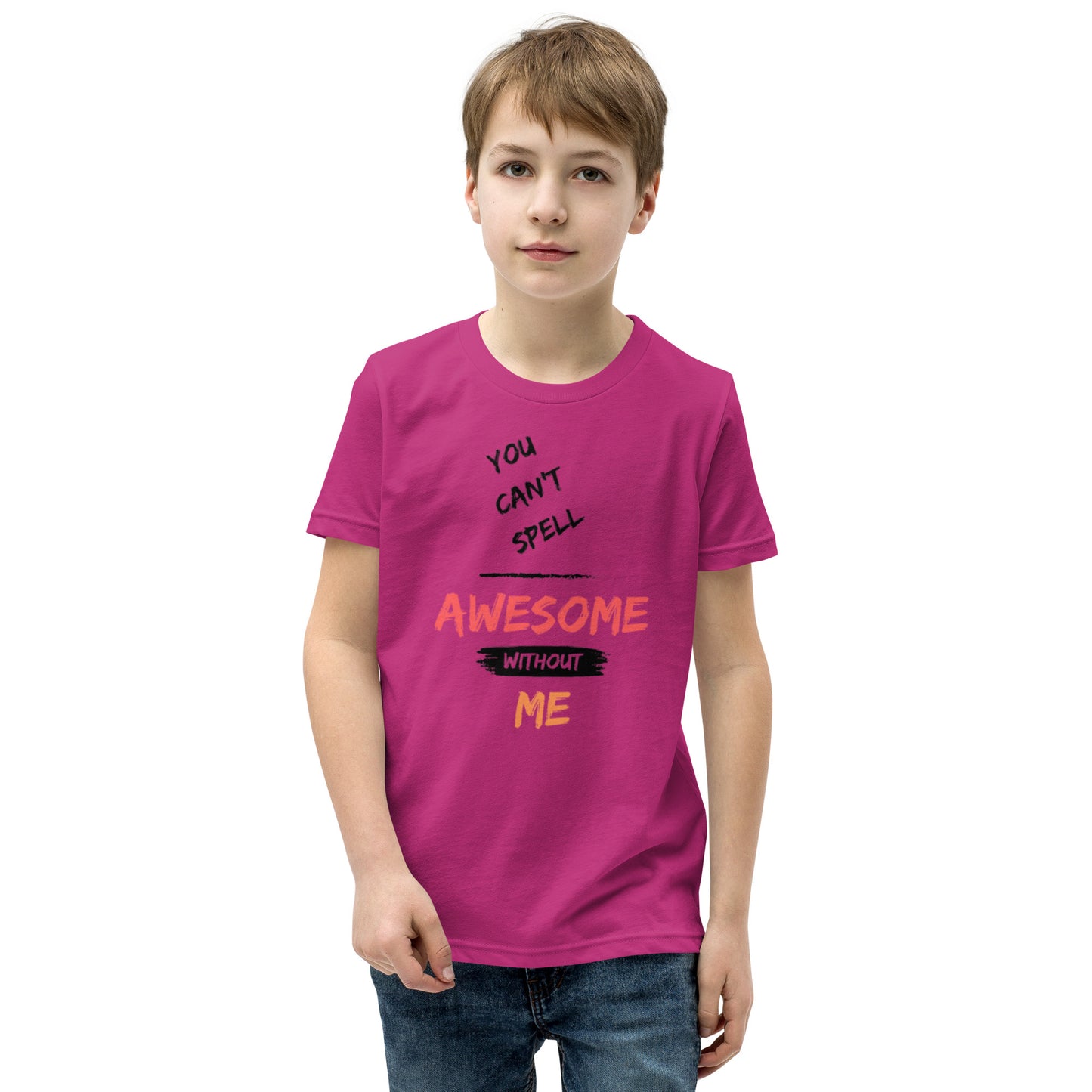 Spell Awesome Youth Short Sleeve T-Shirt