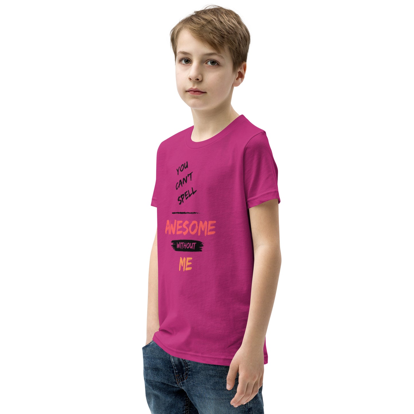 Spell Awesome Youth Short Sleeve T-Shirt