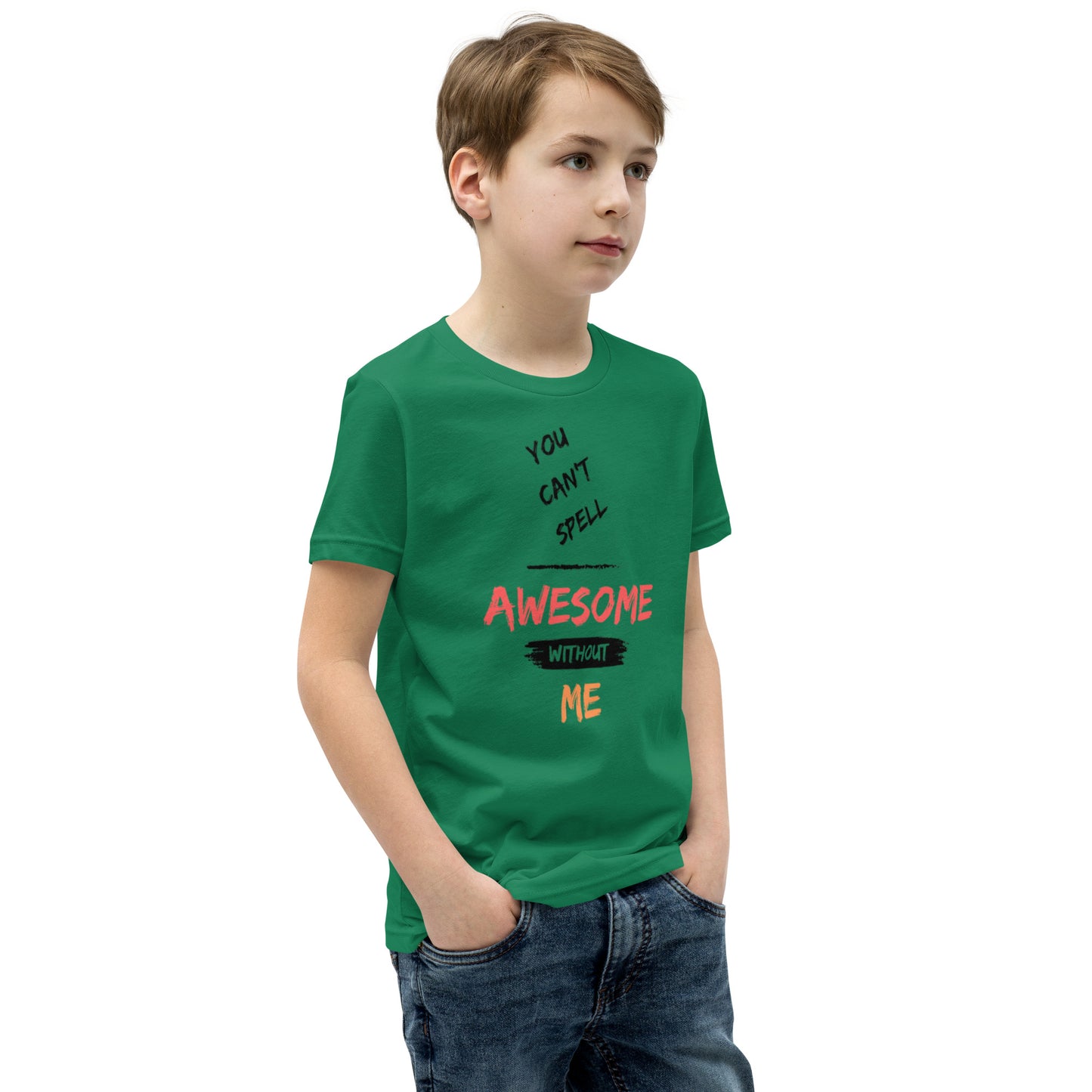 Spell Awesome Youth Short Sleeve T-Shirt