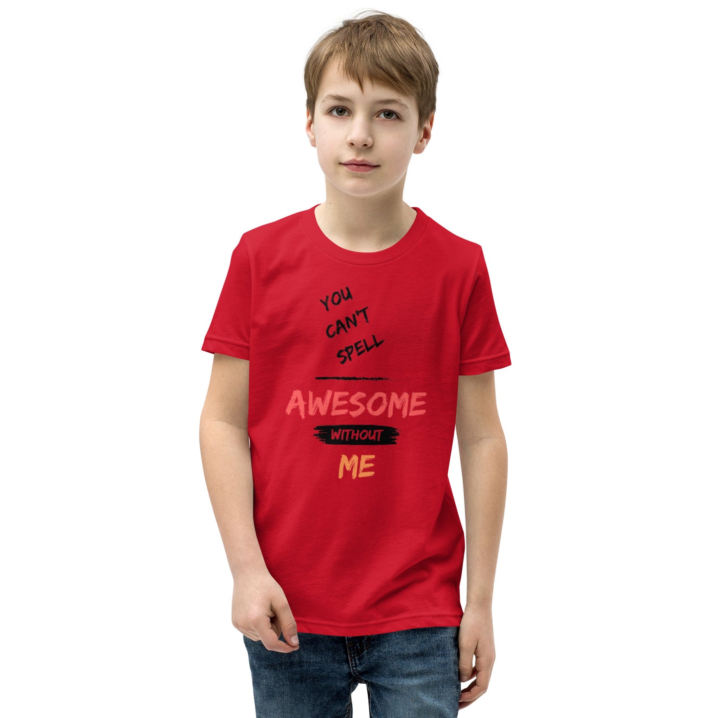 Spell Awesome Youth Short Sleeve T-Shirt