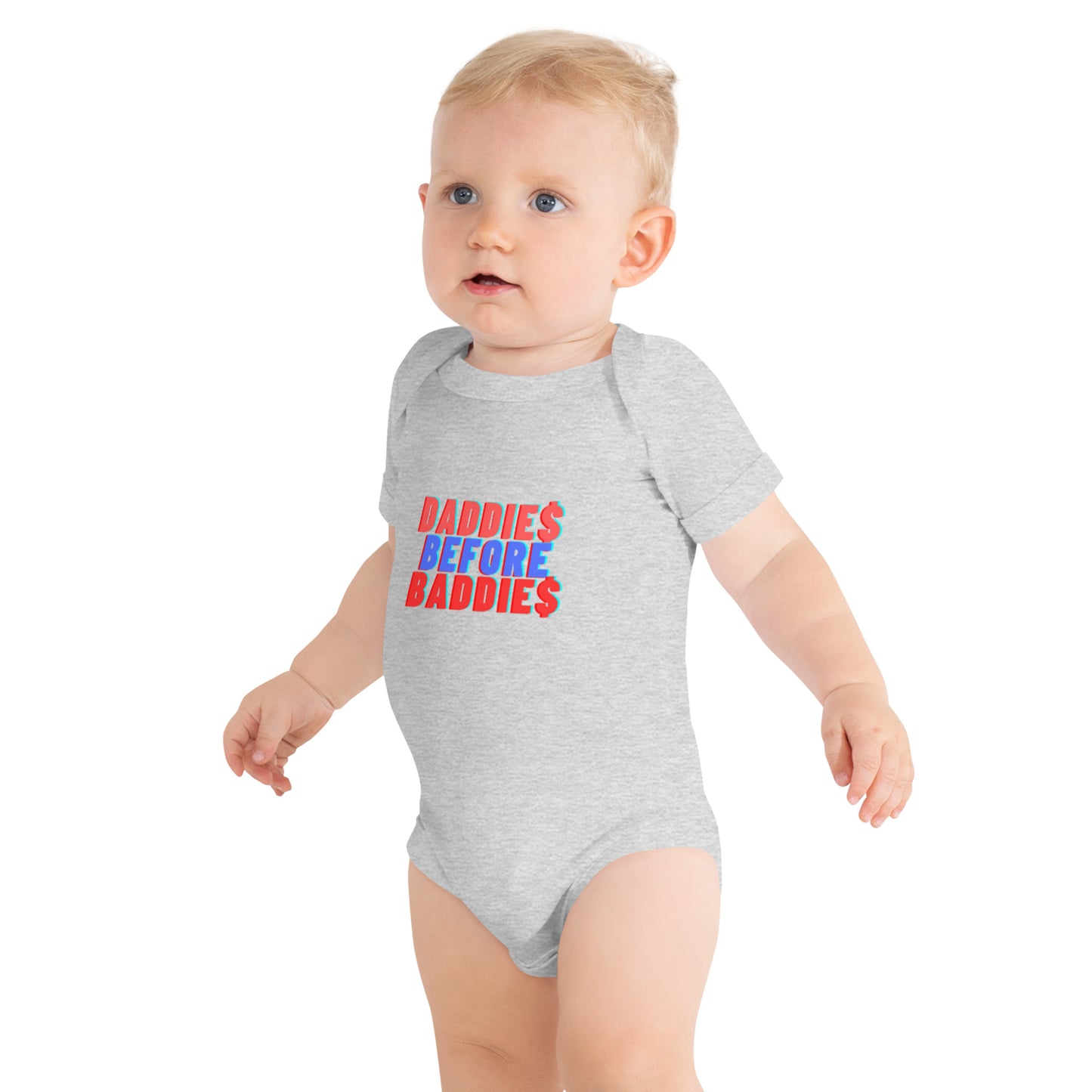 Daddies Before Baddies Baby short sleeve one piece