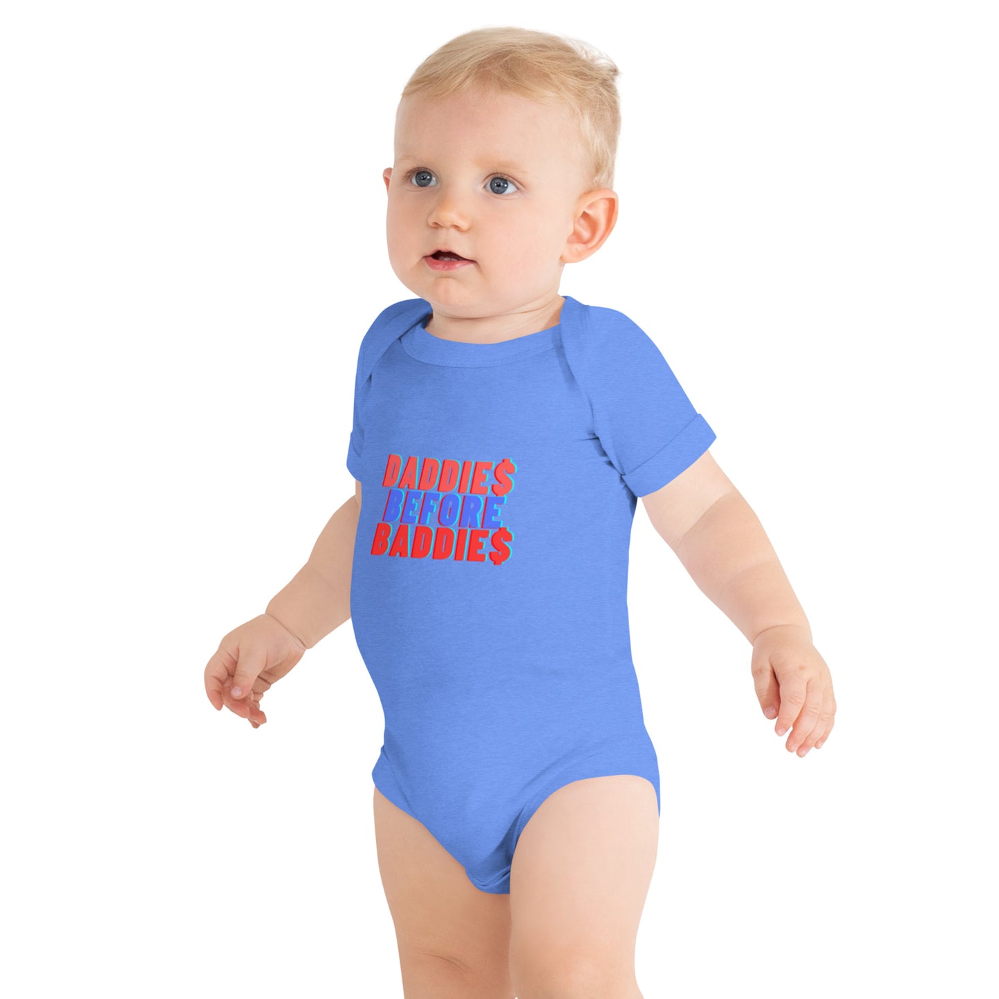 Daddies Before Baddies Baby short sleeve one piece