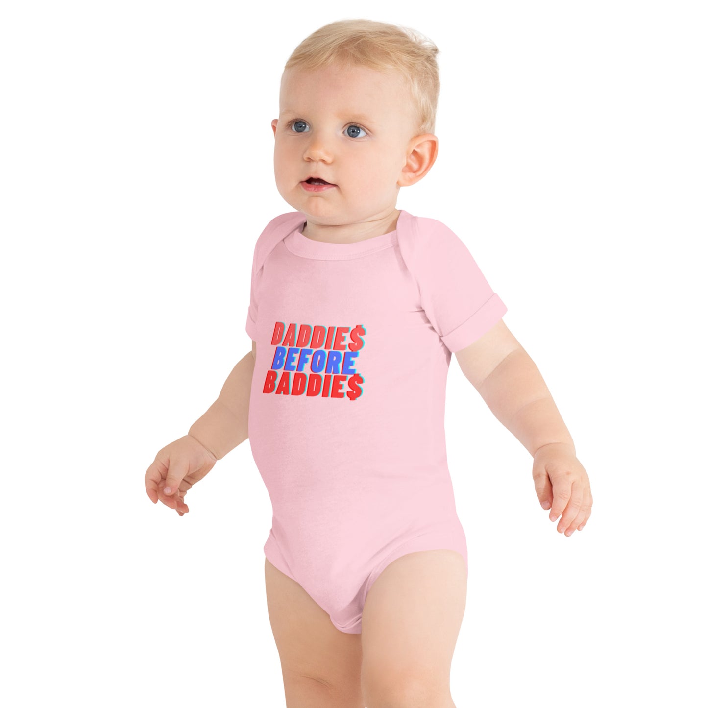 Daddies Before Baddies Baby short sleeve one piece